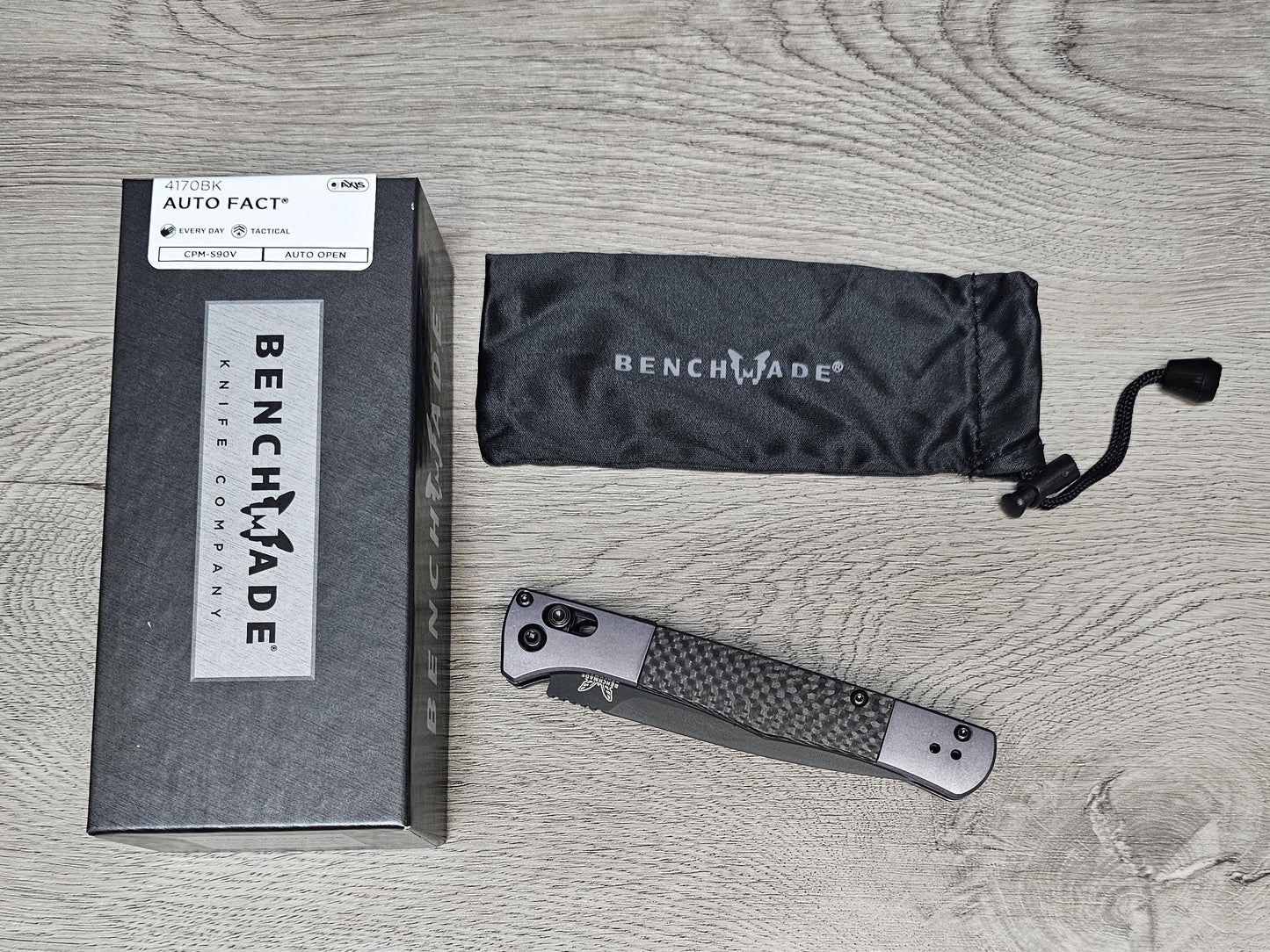 B-USA 4170BK A*TO FACT AUTOMATIC (NON OTF) MADE on a BENCH in Oregon