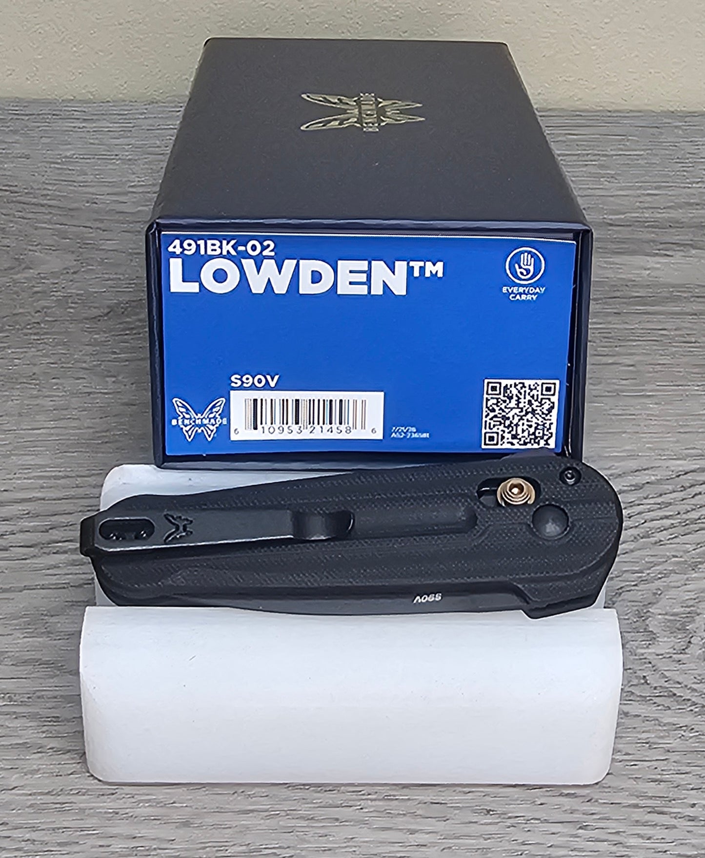 B-USA 491BK-02 Lowd*n Black G10