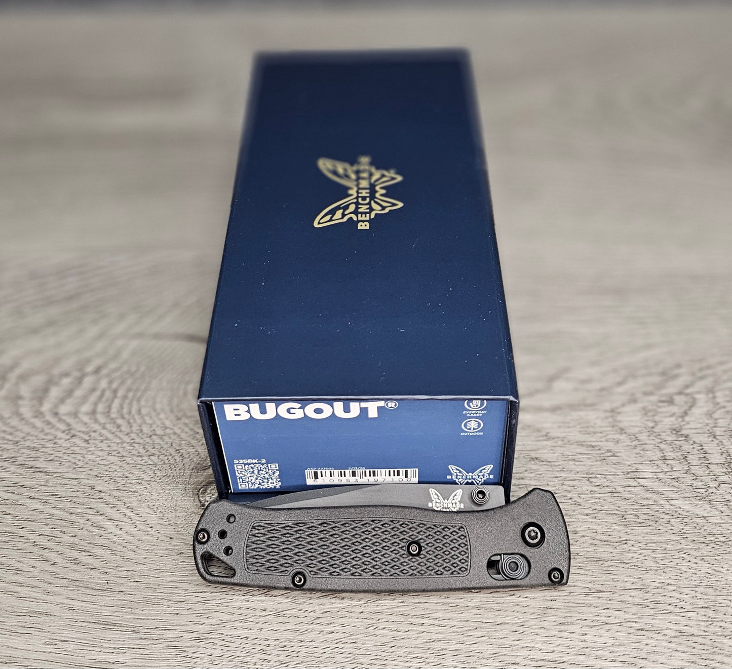 B-USA 535BK-2 CF ELITE BLACK BUGO*T MADE on a BENCH in Oregon