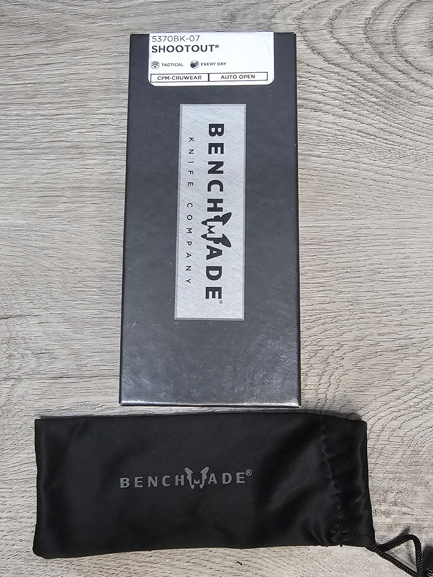 B-USA 5370BK-07 SHO*TOUT LIMITED EDITION SAGE GREEN OTF MADE on a BENCH in Oregon