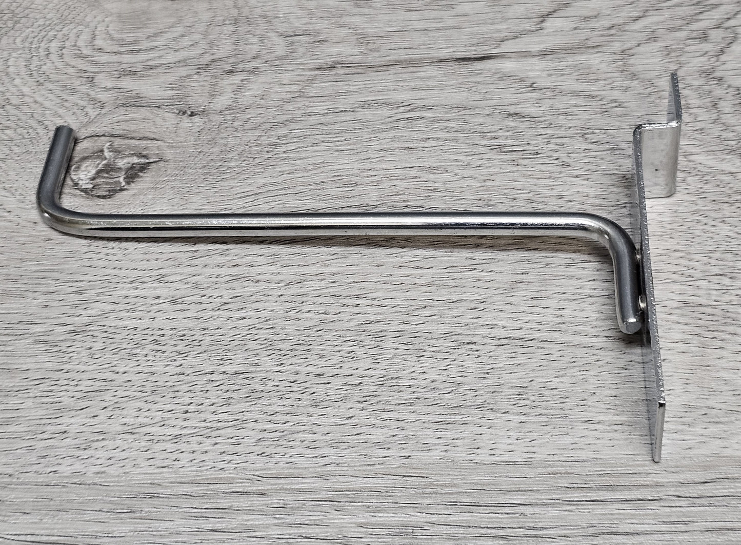 6" HOOK FOR SLATWALL #SW-6CH 90 DEGREE END