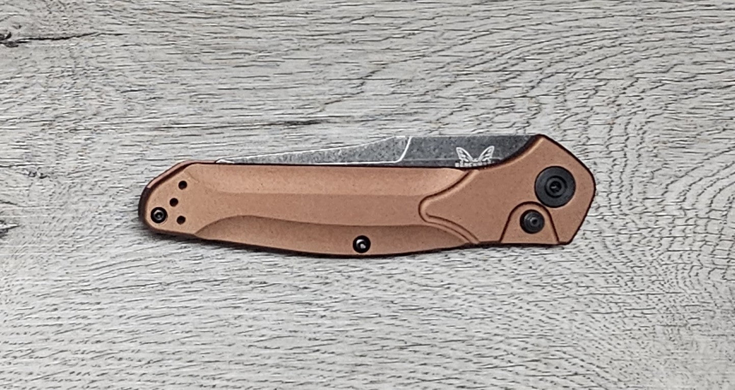 B-USA 9400BK-03 OSBOURN* AUTO. BURNT COPPER ALUMINUM. MADE on a BENCH in Oregon