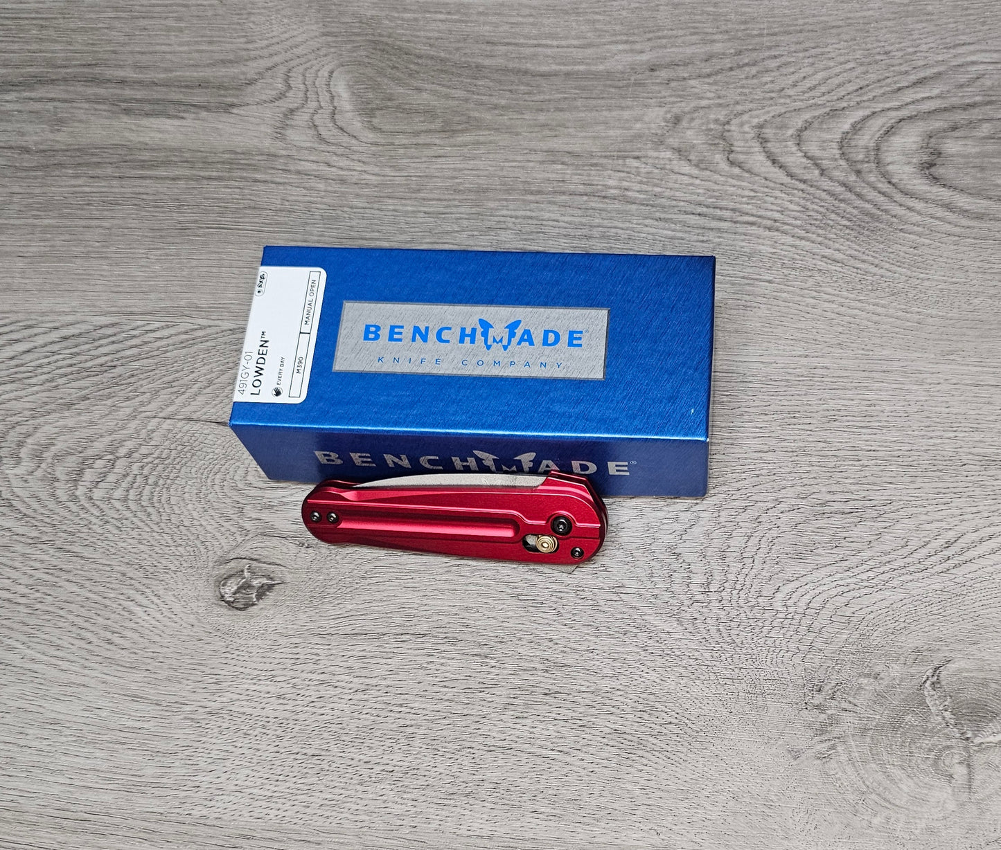B-USA 491GY-01 Lowd*n PHOENIX RED Aluminum
