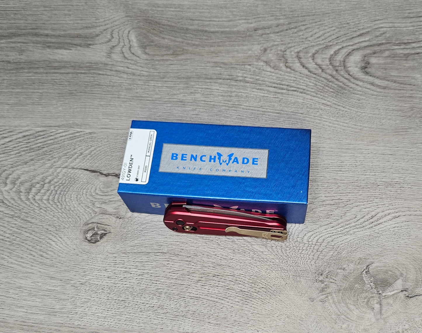 B-USA 491GY-01 Lowd*n PHOENIX RED Aluminum