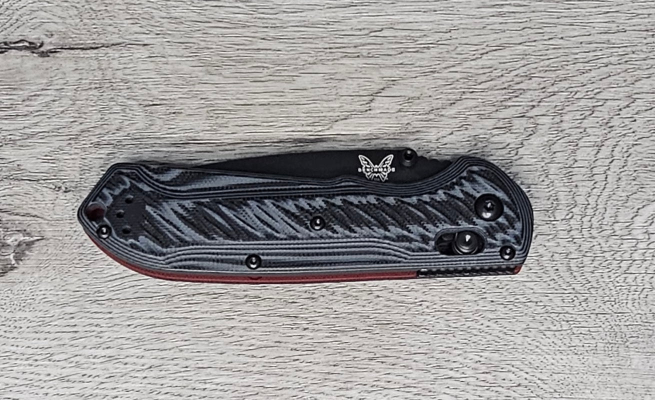 B-USA 560BK-1 FRE*K SUPER FREEK MADE on a BENCH in Oregon