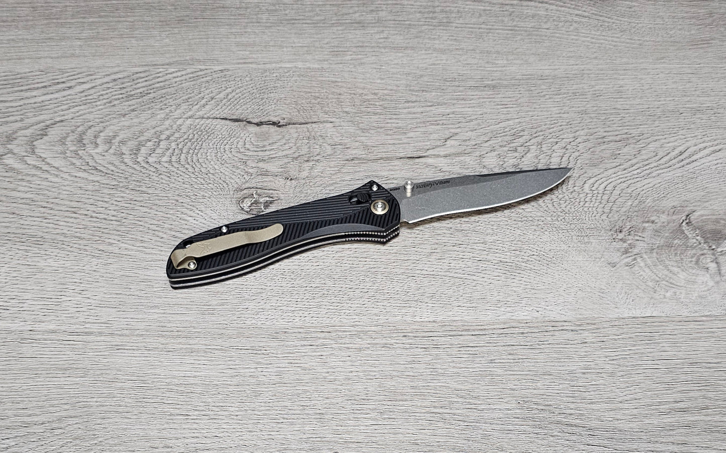 B-USA 710-25 SEV*N TEN BLACK ALUMINUM MADE ON A BENCH IN OREGON USA
