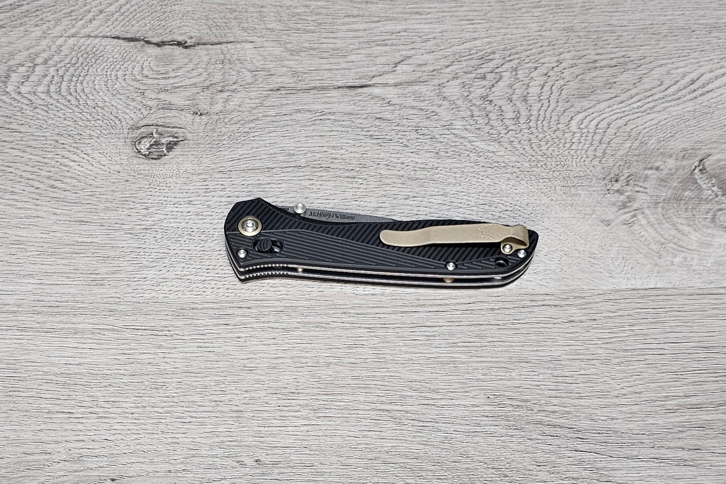 B-USA 710-25 SEV*N TEN BLACK ALUMINUM MADE ON A BENCH IN OREGON USA