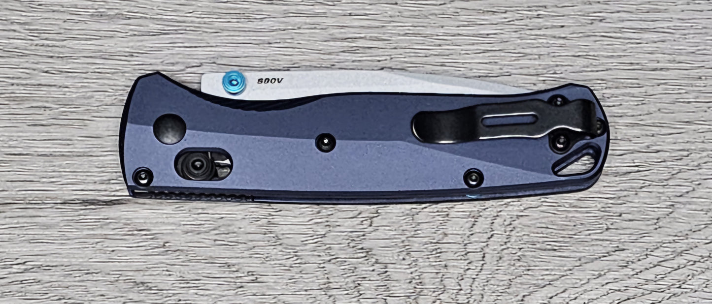 B-USA 535SL-13 BUGO*T BLUE ALUMINUM MADE on a BENCH in Oregon