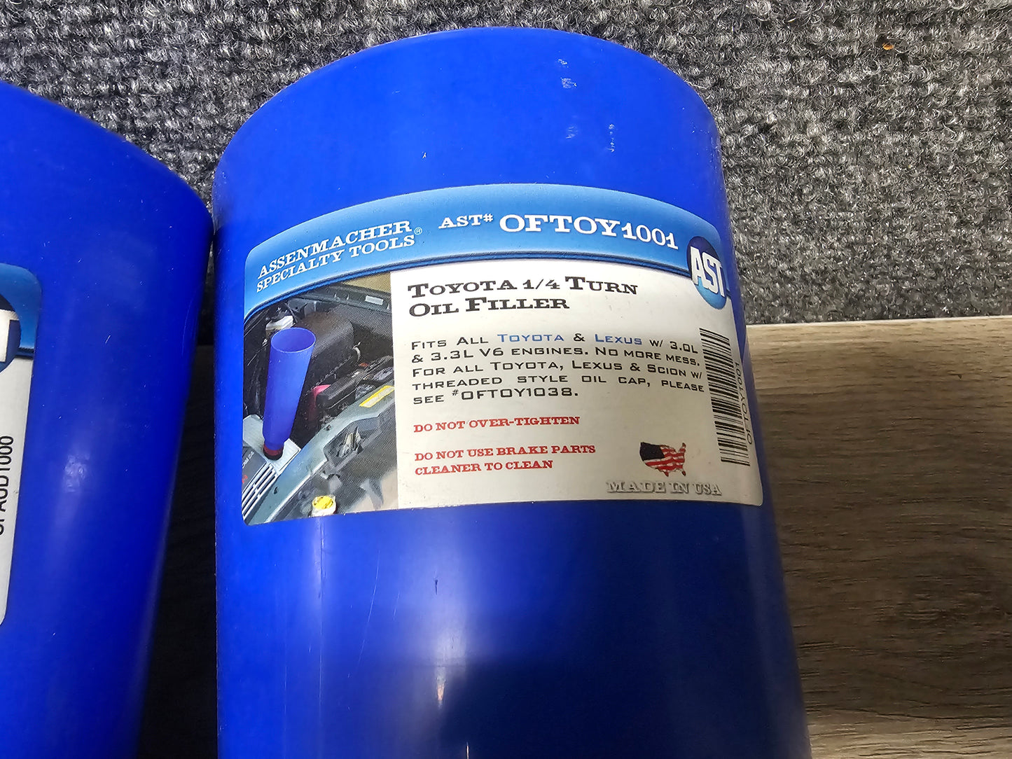 AST OFTOY1001 TOYOTA OIL FILLER SCREWS INTO VALVE COVER