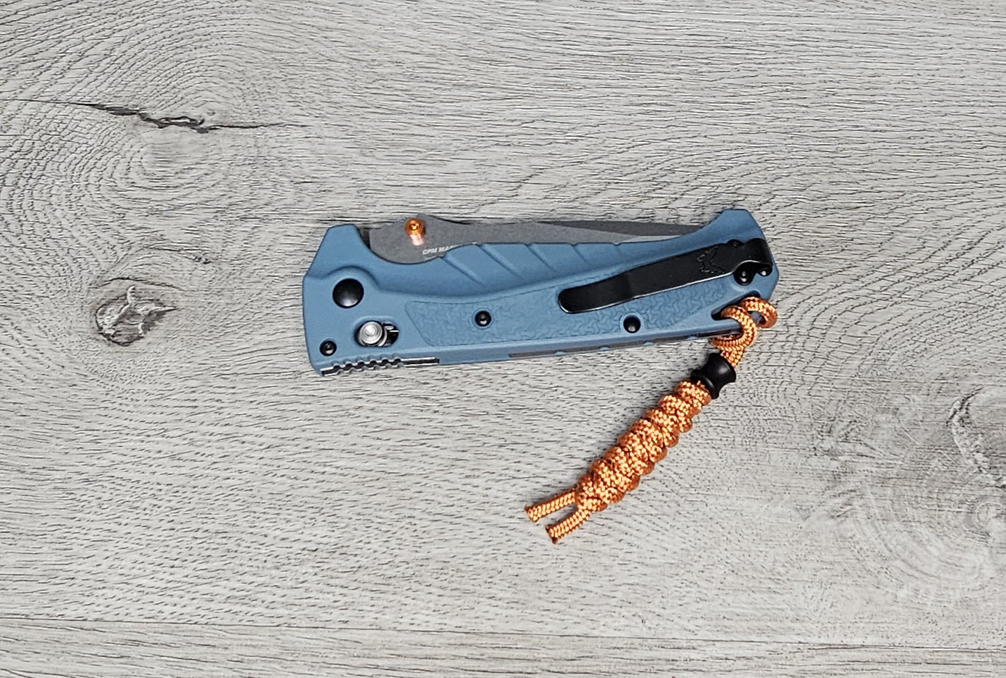 B-USA 18065s M*NI ADIRA WATER SERIES FOLDING KNIFE MADE on a BENCH in Oregon