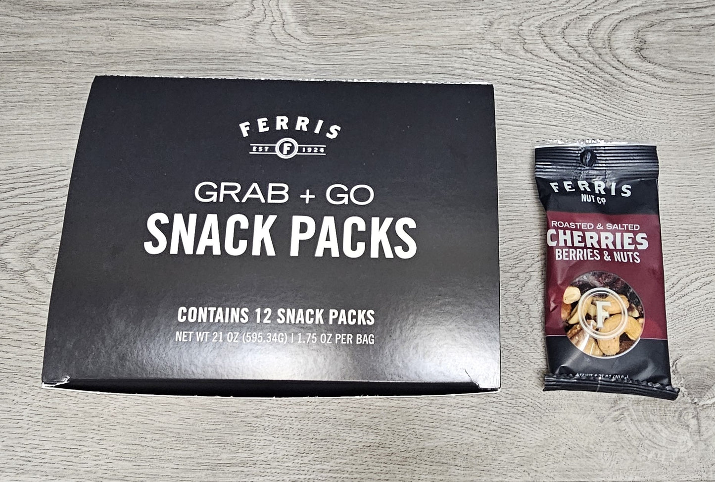 FERRIS Cherries, Berries & Nuts Grab + Go 12-count