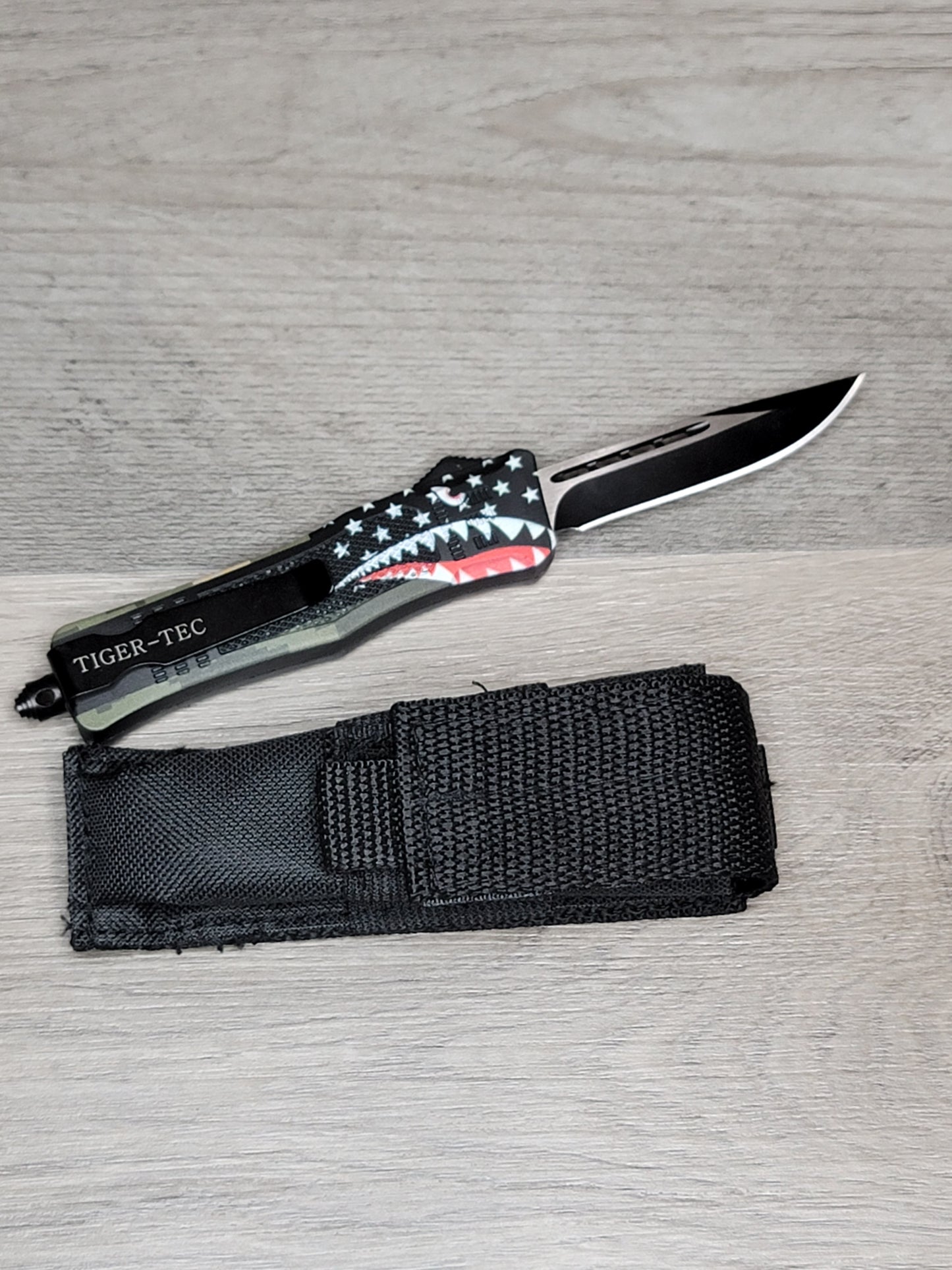 Tiger Tec Defender "P40" Drop Point Blade