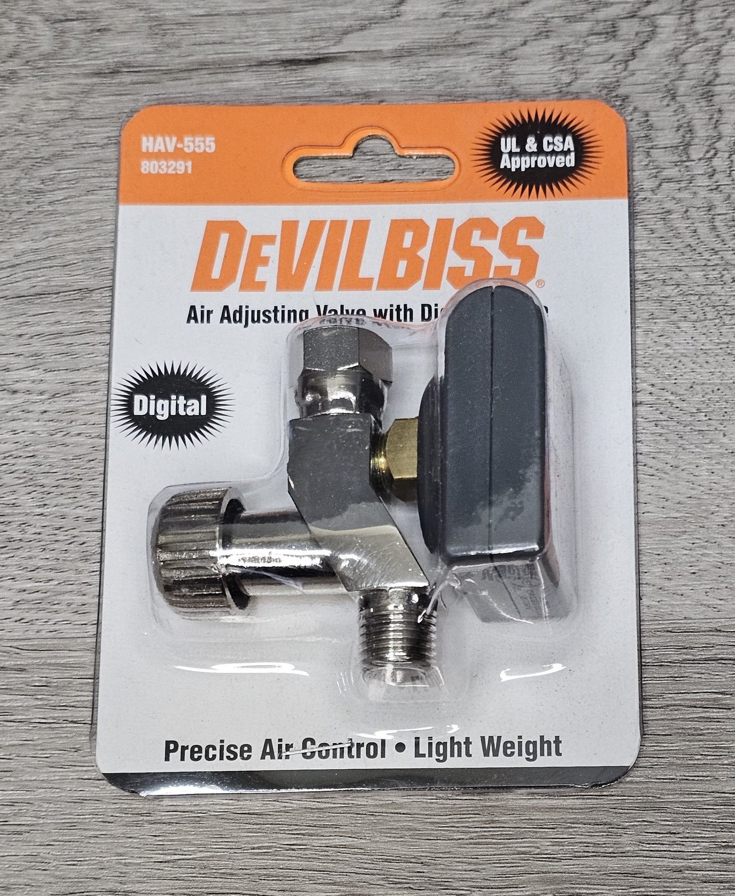 DEVILBISS HAV555 DIGITAL AIR PRESSURE REGULATOR.BRAND NEW IN PACKAGE