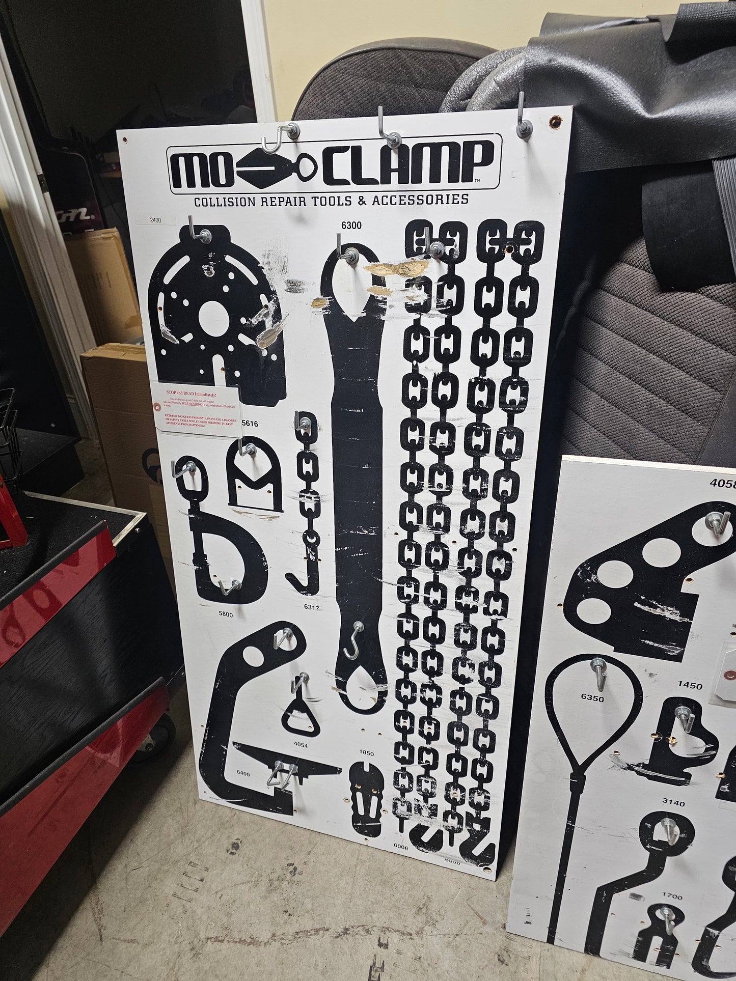 Moe Clamp Display boards
