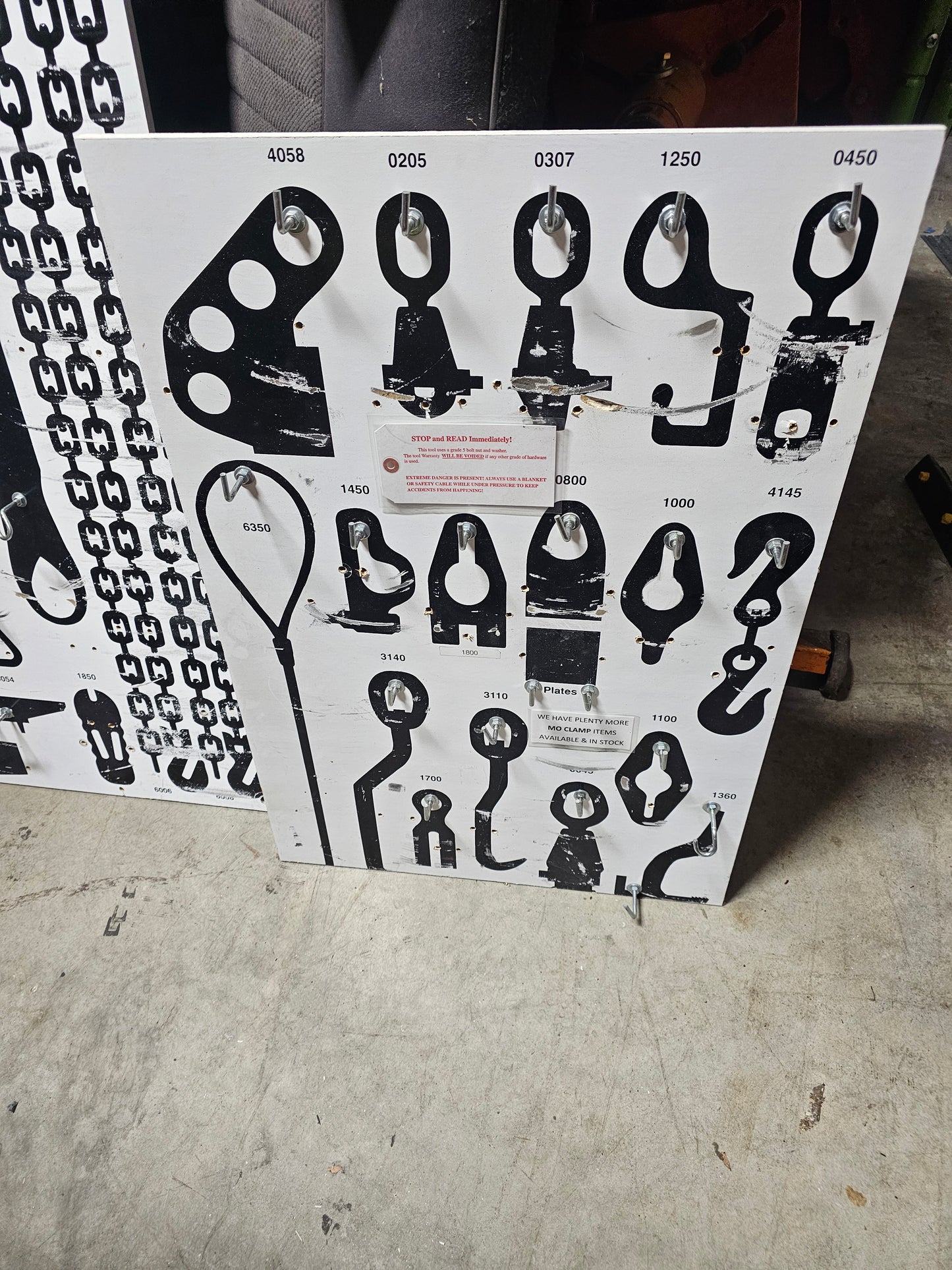 Mo Clamp Display boards