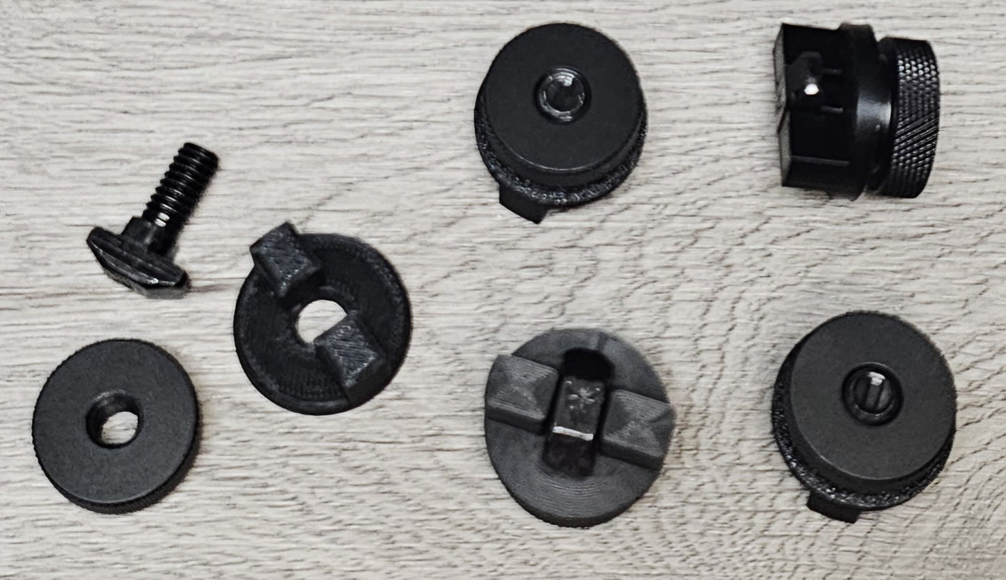 SLATWALL LOCK 6- PACK #SW-SLK6 (ALSO AVAILABLE INDIVIDUALLY)