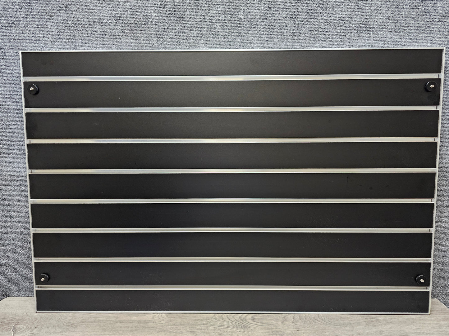 PROGRAM TRUCK UPGRADE KIT. includes 1 SLATWALL PANEL FOR E-TRACK 40X26" & 1 side shelf mounted AIR TOOL DISPLAYAIR TOOL RACK