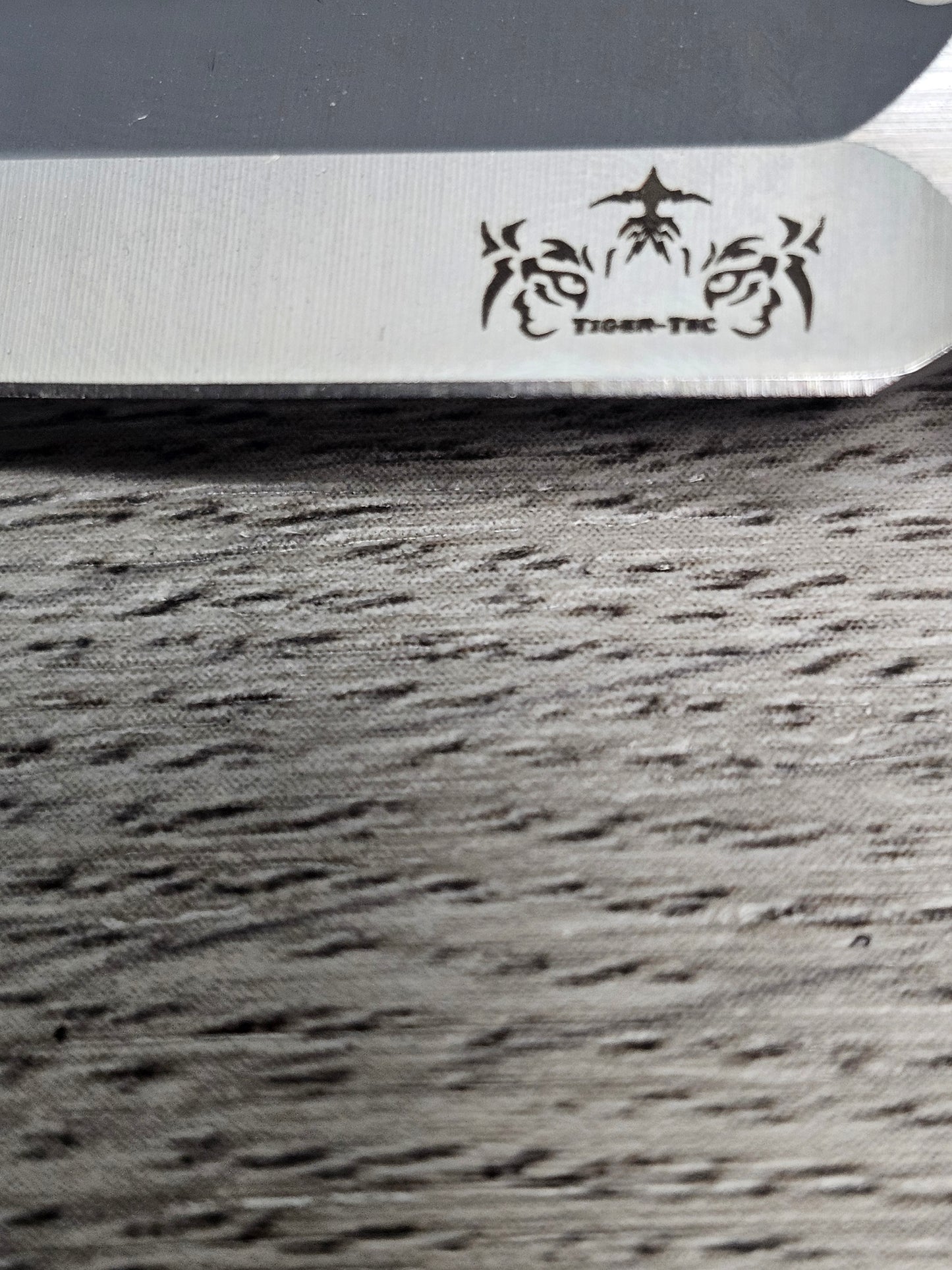 Tiger Tec X3 OD Green Out The Front Knife Drop Point Blade