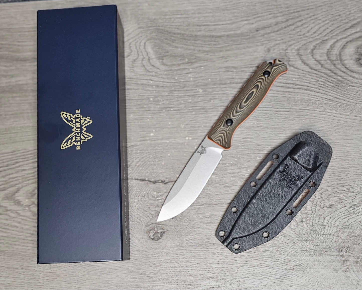 B-USA   15002-1 SADDLE MO*NTAIN SKINNER FIXED BLADE KNIFE. MADE on a BENCH in Oregon