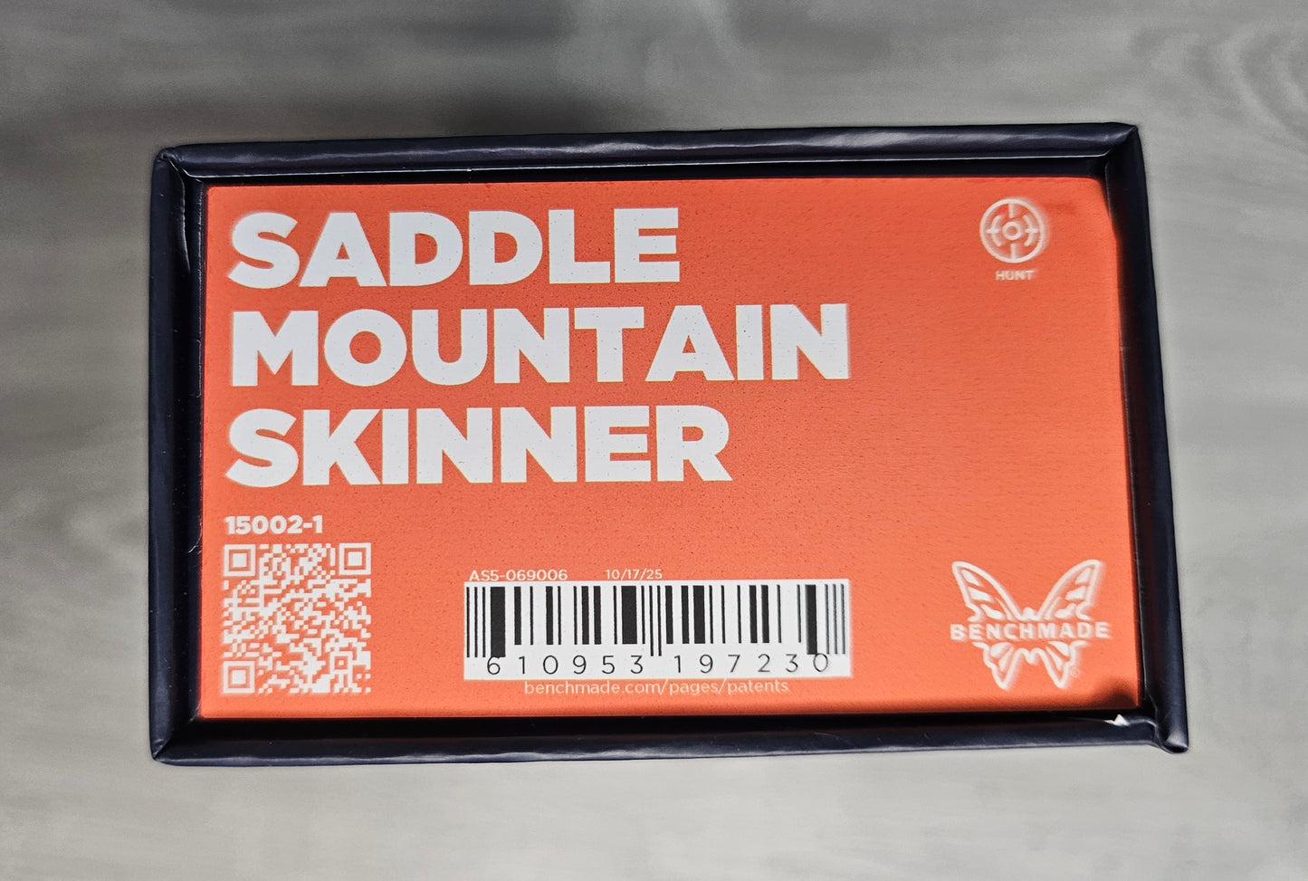 B-USA   15002-1 SADDLE MO*NTAIN SKINNER FIXED BLADE KNIFE. MADE on a BENCH in Oregon