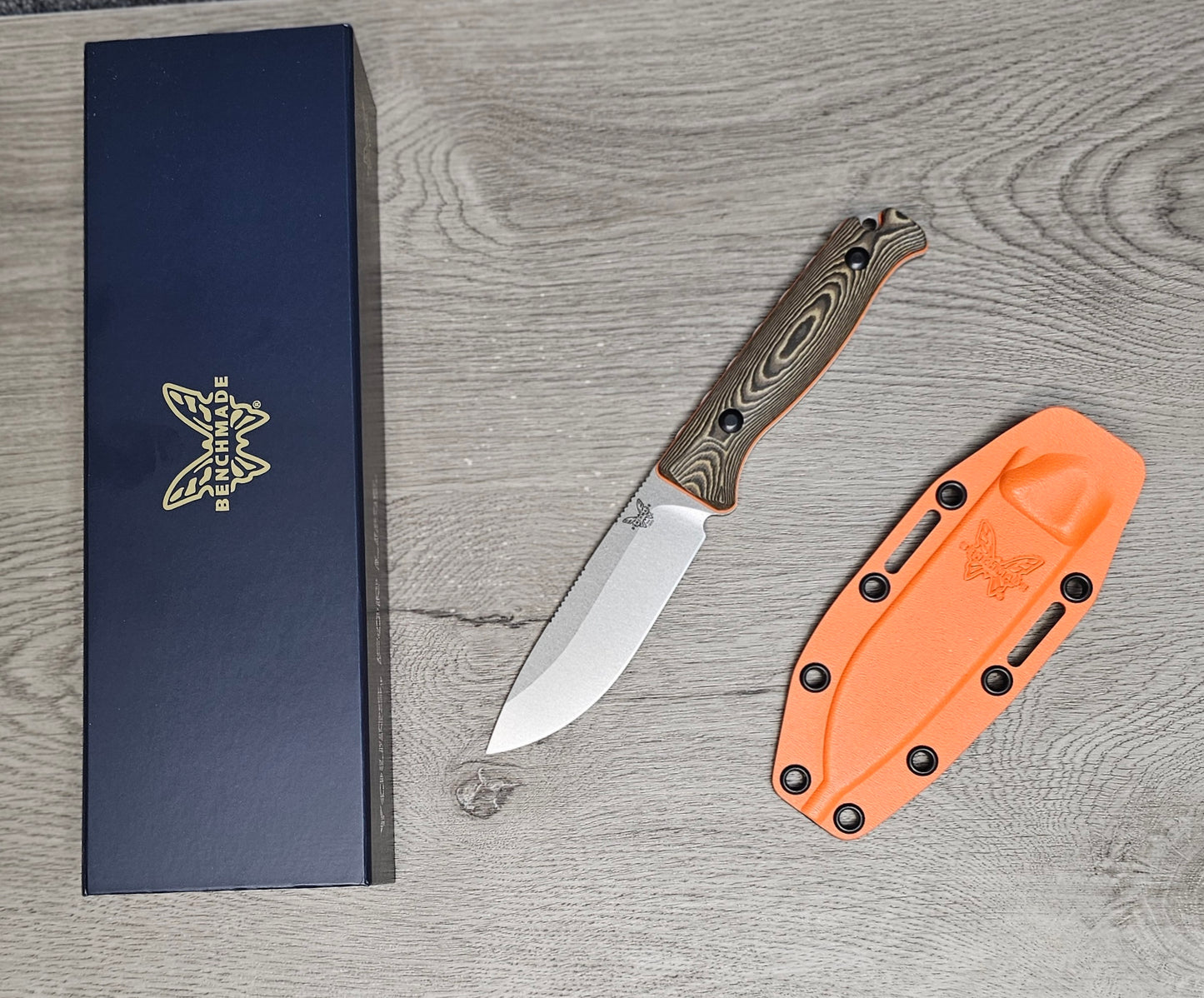 B-USA   15002-1 SADDLE MO*NTAIN SKINNER FIXED BLADE KNIFE. MADE on a BENCH in Oregon