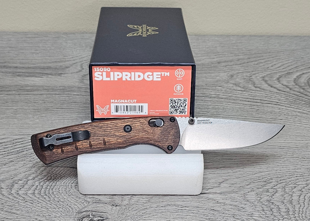 B-USA 15090 SLIPR1DGE STABILIZED WOOD MADE on a BENCH in Oregon