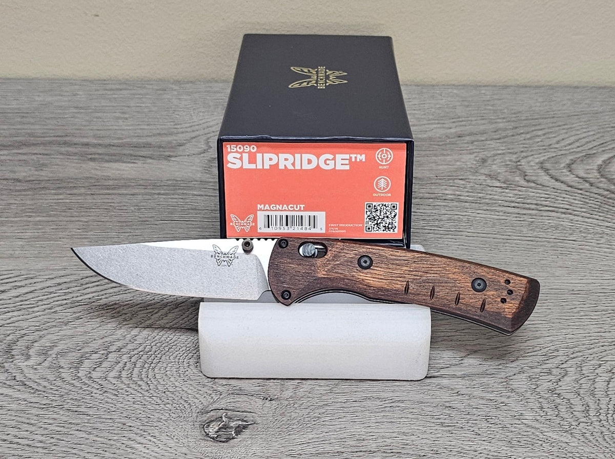 B-USA 15090 SLIPR1DGE STABILIZED WOOD MADE on a BENCH in Oregon
