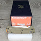 B-USA 15536  TAG*ED OUT OD GREEN G10  KNIFE. MADE on a BENCH in Oregon