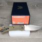 B-USA 15536  TAG*ED OUT OD GREEN G10  KNIFE. MADE on a BENCH in Oregon