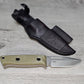 B-USA 165-1 MINI BUSHCR*FTER  FIXED BLADE KNIFE. MADE on a BENCH in Oregon