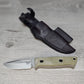 B-USA 165-1 MINI BUSHCR*FTER  FIXED BLADE KNIFE. MADE on a BENCH in Oregon