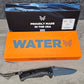 B-USA 18060sBT-01 ADIRA WATER SERIES TEMPEST GRAY (serrated) FOLDING KNIFE MADE on a BENCH in Oregon