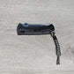 B-USA 18065BT-01  M*NI ADIRA WATER SERIES TEMPEST GRAY FOLDING KNIFE MADE on a BENCH in Oregon