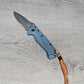 B-USA 18065s M*NI ADIRA WATER SERIES FOLDING KNIFE MADE on a BENCH in Oregon
