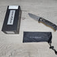 B-USA 2730-03 MINI AUTO ADAM*S CARBON FIBER  AUTO OPENING (NON 0TF) KNIFE . MADE on a BENCH in Oregon