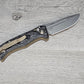 B-USA 2730-03 MINI AUTO ADAM*S CARBON FIBER  AUTO OPENING (NON 0TF) KNIFE . MADE on a BENCH in Oregon