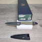 B-USA 4045BK-01  PA1RING KNIFE OD GREEN/ BLACK