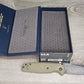 B-USA 4300BK-02 "CLA"MAGNA CUT STEEL GREEN G10 AUTO OPENING (NON 0TF) KNIFE . MADE on a BENCH in Oregon