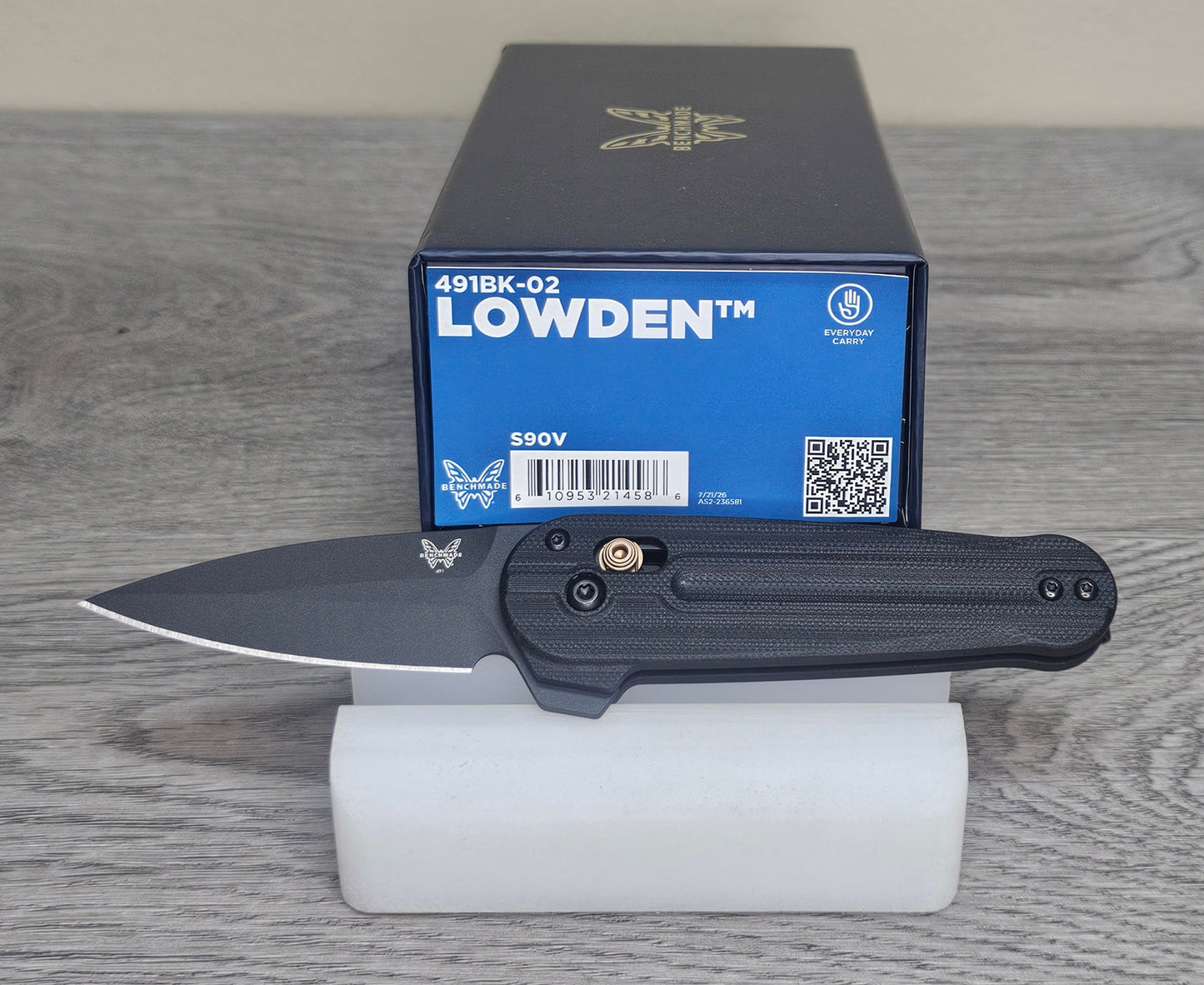 B-USA 491BK-02  Lowd*n  Black G10