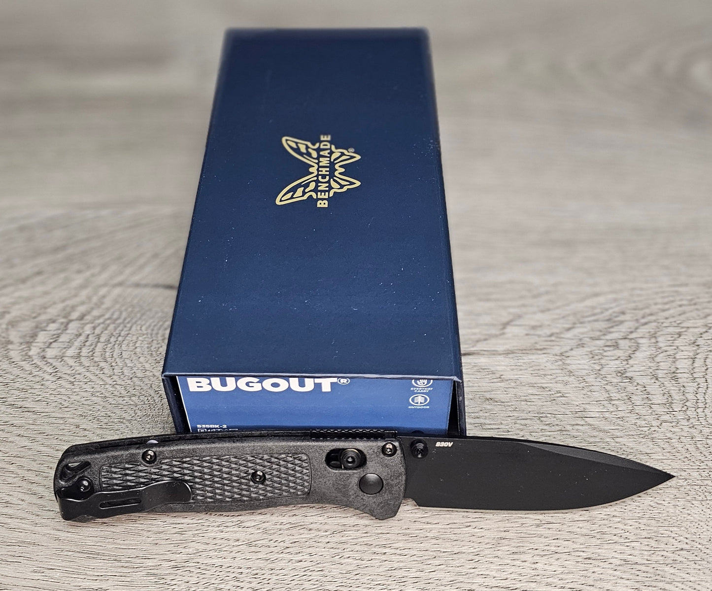 B-USA 535BK-2 CF ELITE BLACK BUGO*T MADE on a BENCH in Oregon