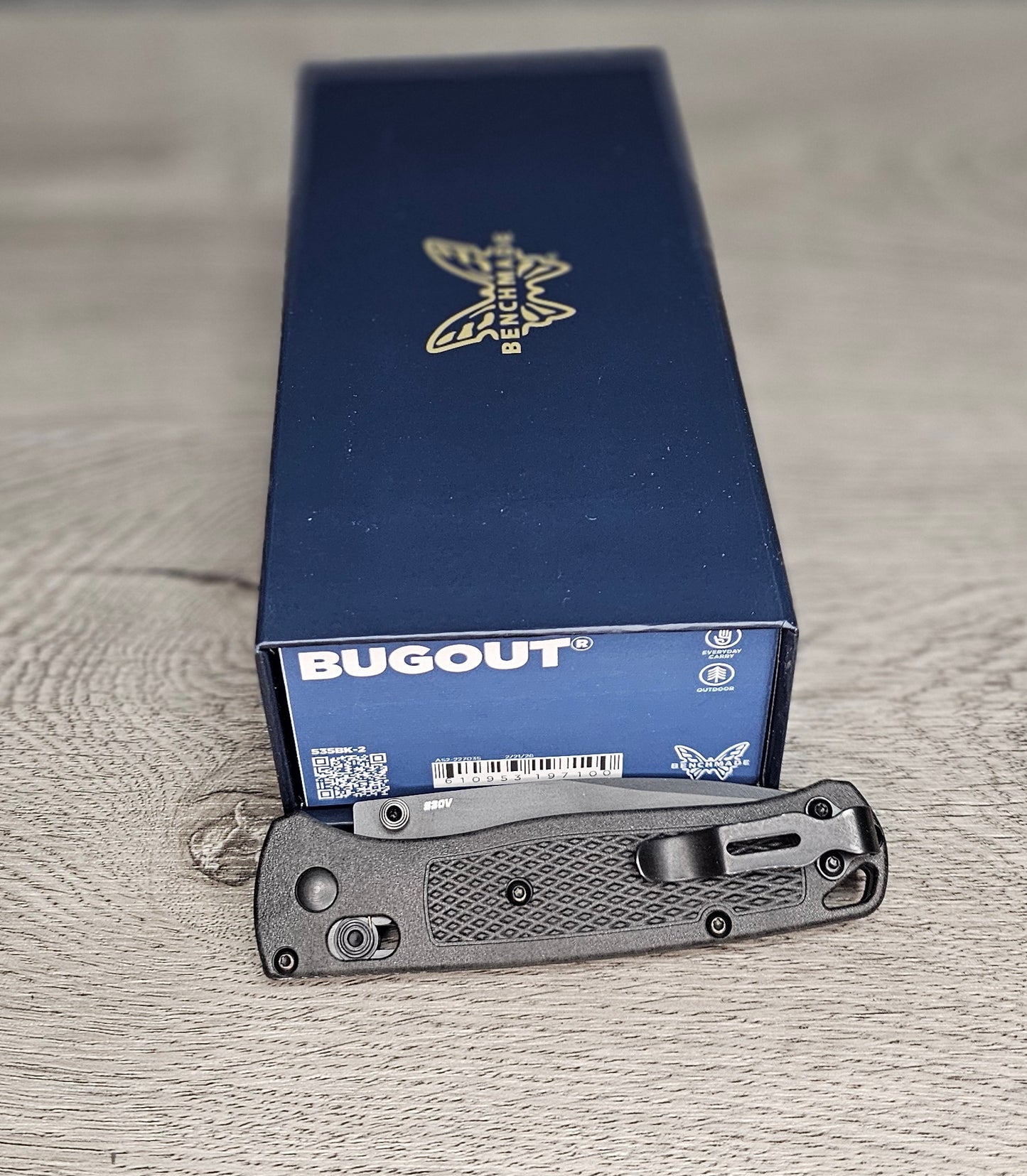 B-USA 535BK-2 CF ELITE BLACK BUGO*T MADE on a BENCH in Oregon