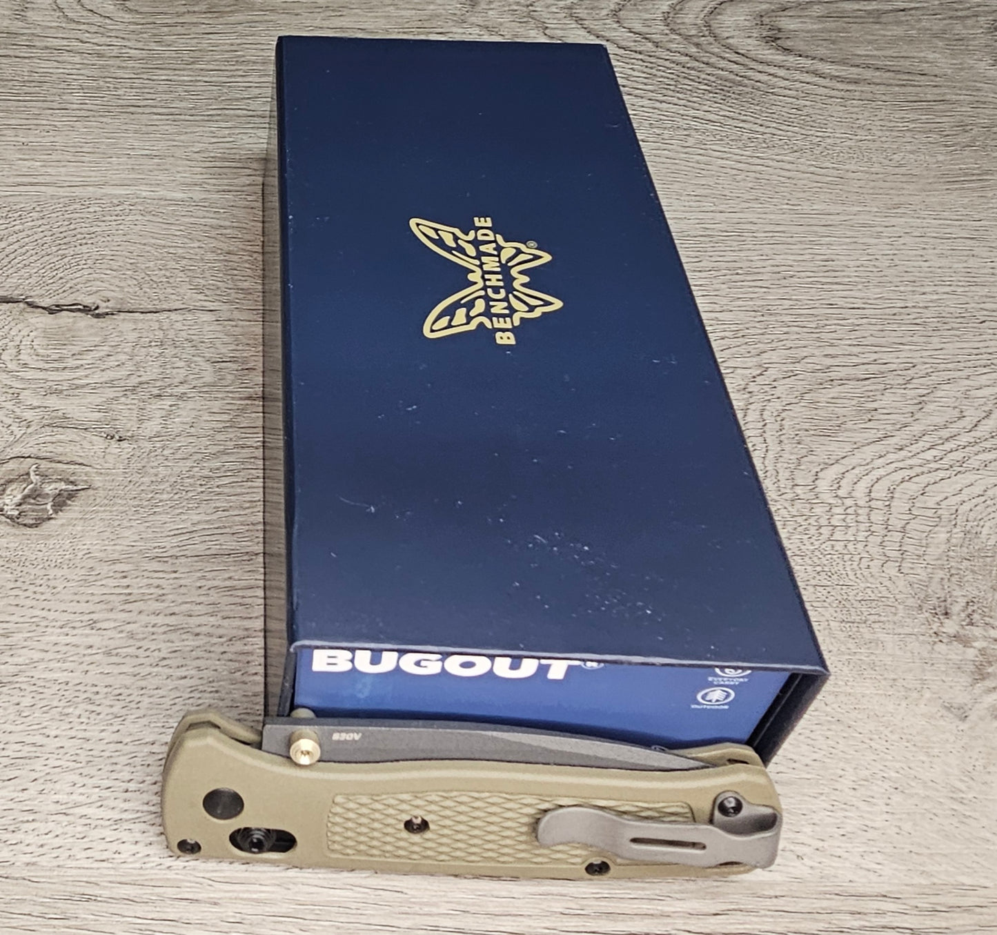 B-USA 535GRY-1 RANGER GREEN BUGO*T MADE on a BENCH in Oregon