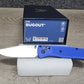 B-USA 535  BUGO*UT BLUE  MADE on a BENCH in Oregon