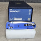 B-USA 535  BUGO*UT BLUE  MADE on a BENCH in Oregon
