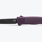 BENCHMADE SHOOTOUT PURPLE GRIVORY TANTO OUT THE FRONT KNIFE #5370GY-06