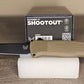 B-USA 5370BK-11 SHO*TOUT RANGER GREEN TANTO OTF MADE on a BENCH in Oregon