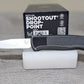 B-USA 5371-04 SHO*TOUT BLACK DROP POINT OTF MADE on a BENCH in Oregon