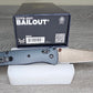 B-USA  537FE-2601  BA*LOUT TAIGA GREEN ALUMINUM. MADE on a BENCH in Oregon