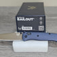 B-USA  537FE-02  BA*LOUT CRATER BLUE ALUMINUM. MADE on a BENCH in Oregon