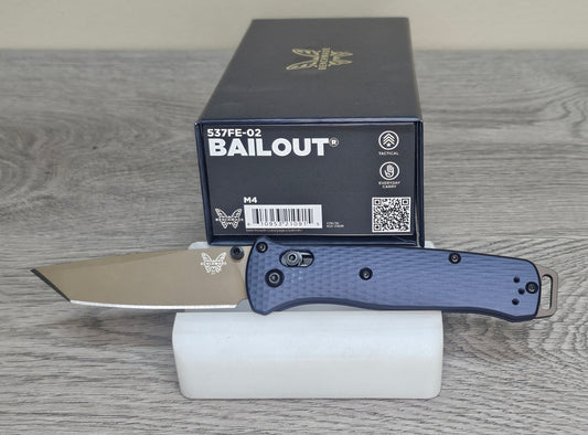 B-USA  537FE-02  BA*LOUT CRATER BLUE ALUMINUM. MADE on a BENCH in Oregon